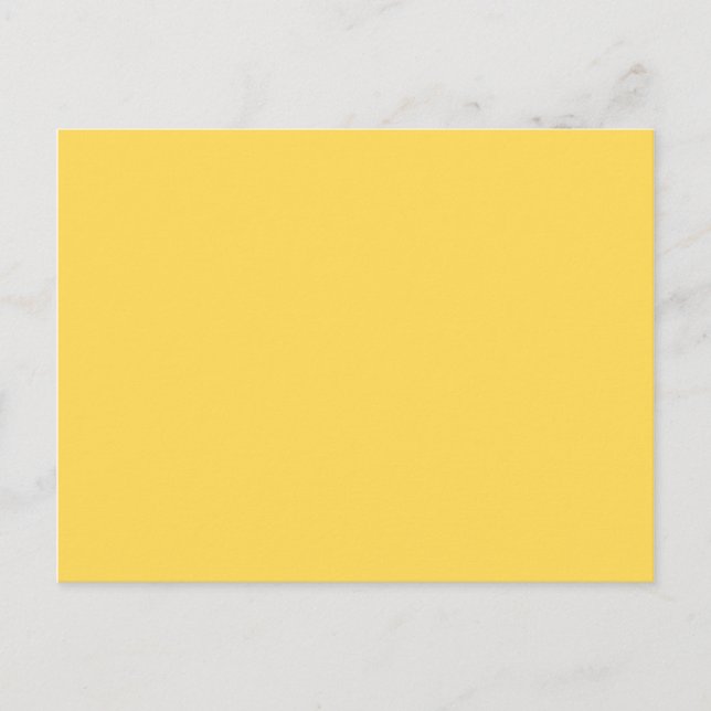 Carte Postale moutarde couleur (Devant)