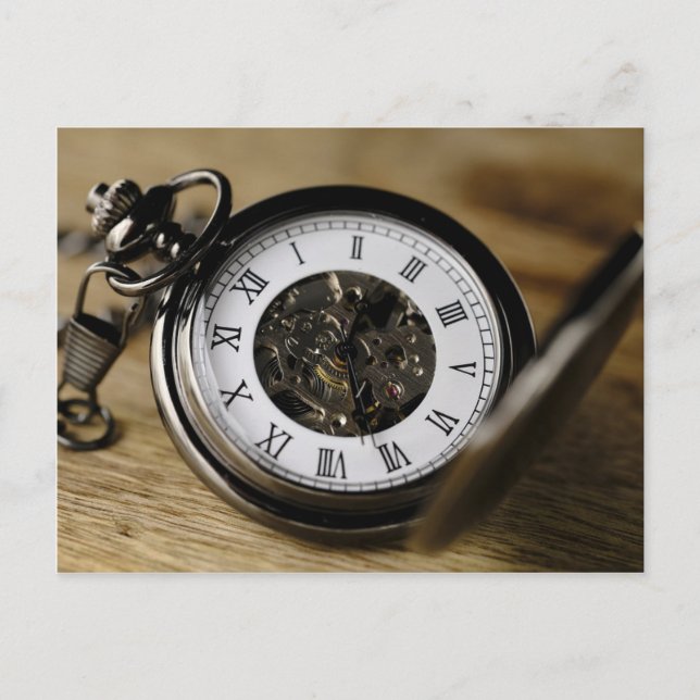 Carte Postale Mouvement de temps de surveillance de poche (Devant)