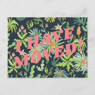 Carte Postale MOUVEMENT FAIRE-PART Colorful Jungle Botanical