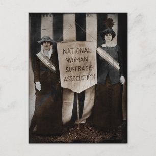 Carte Postale Mouvement pour le suffrage féminin