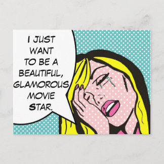 Carte postale Movie Star Pop Art