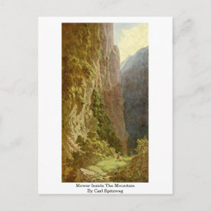 Carte Postale Mower À L'Intérieur De La Montagne Par Carl Spitzw