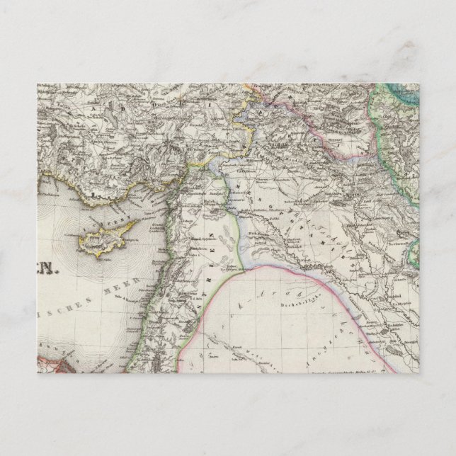 Carte Postale Moyen-Orient (Devant)