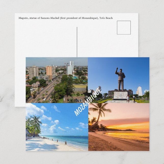 Carte postale Mozambique (Devant / Derrière)