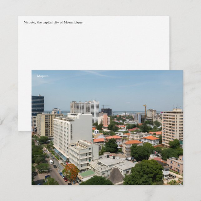 Carte postale Mozambique (Devant / Derrière)