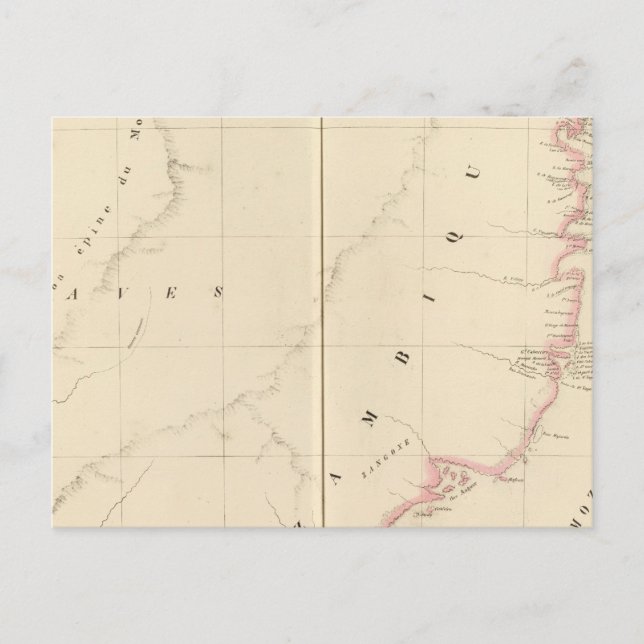 Carte Postale Mozambique Afrique 47 (Devant)