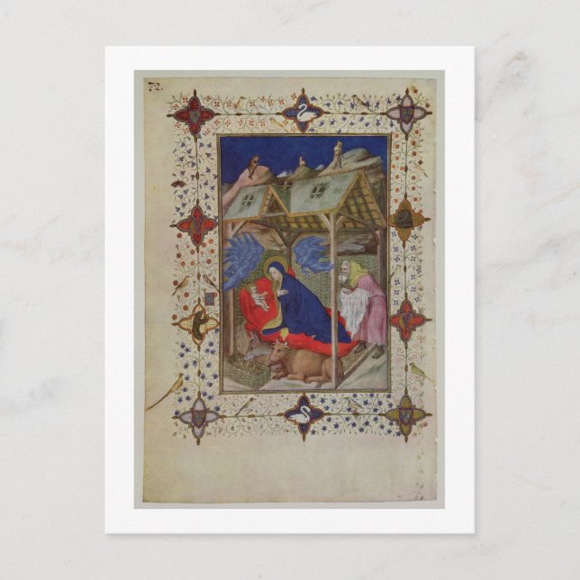 Carte Postale MS 11060-11061 Heures de Notre Dame : Prime, Le Bi (Devant)