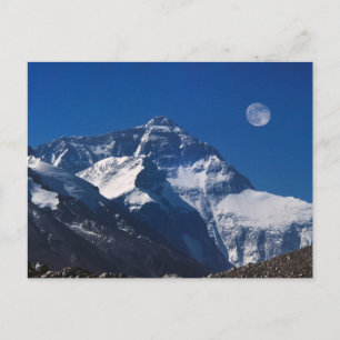 Carte Postale Mt. Everest Tibet, Chine