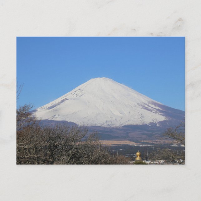 Carte postale Mt. Fuji (Devant)