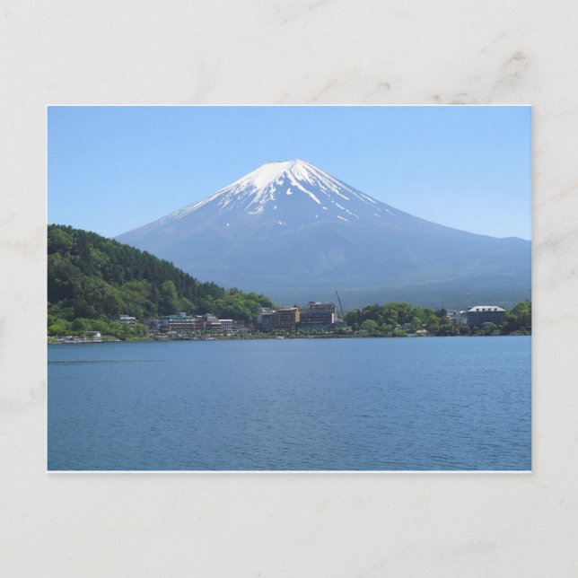 Carte postale Mt Fuji Japon (Devant)
