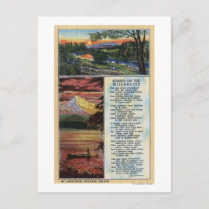 Carte Postale Mt Hood de Lost Lake View