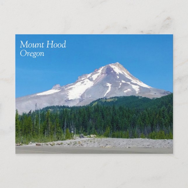 Carte Postale Mt Hood en été, Oregon (Devant)