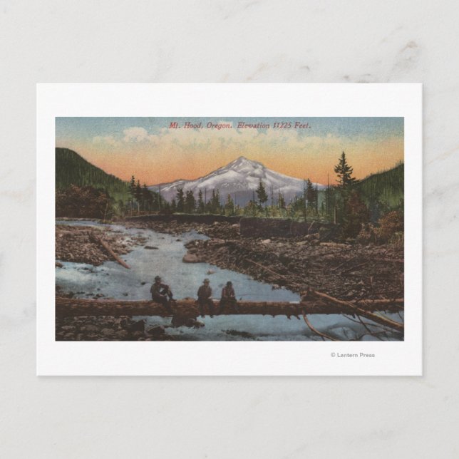 Carte Postale Mt Hood, Oregon (Devant)