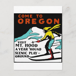 CARTE POSTALE MT. HOOD OREGON - VINTAGE VOYAGE