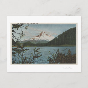 Carte Postale Mt Hood, Oregon - Vue de la montagne de Lost 2