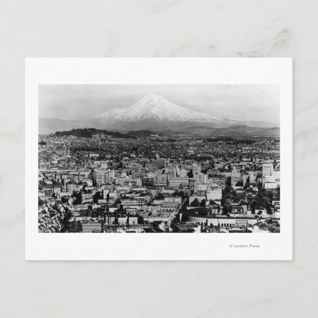 Carte Postale Mt. Hood Vue de Portland, Oregon Photo (Devant)