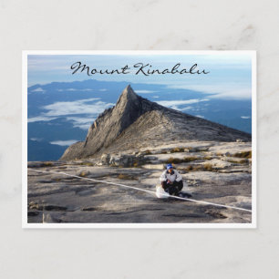 Carte Postale mt kinabalu local