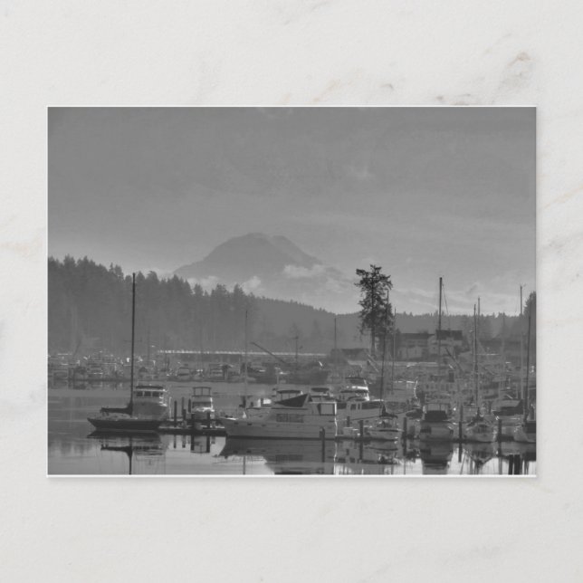 Carte Postale Mt Rainier de Gig Harbour (Devant)