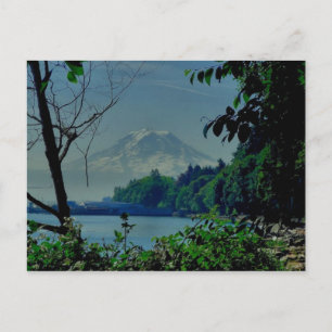 Carte Postale Mt. Rainier depuis Owen Beach