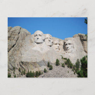 Carte Postale Mt. Rushmore