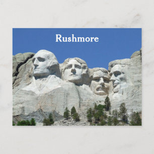 Carte Postale Mt. Rushmore