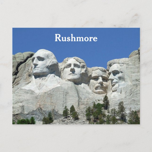Carte Postale Mt. Rushmore (Devant)