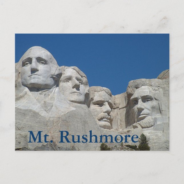 Carte Postale Mt. Rushmore (Devant)