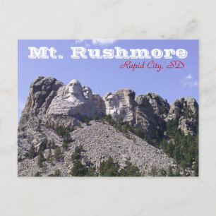 Carte postale Mt. Rushmore