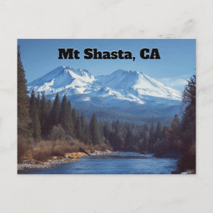 Carte Postale Mt Shasta, CA