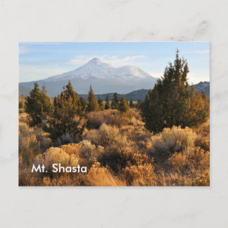 Carte Postale Mt. Shasta en automne