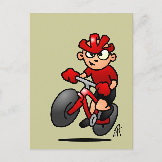 CARTE POSTALE MTB (Devant)
