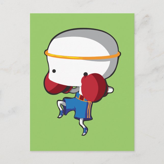 Carte Postale Muay Thai (Devant)