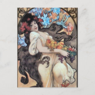 Carte Postale Mucha