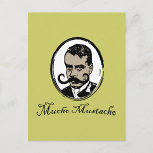 Carte Postale Mucho Mustacho - Zapata