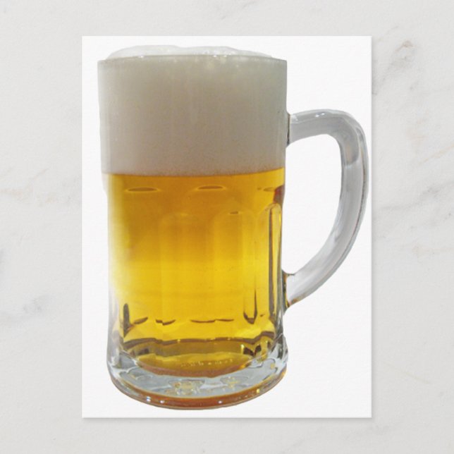 Carte Postale Mug de bière (Devant)