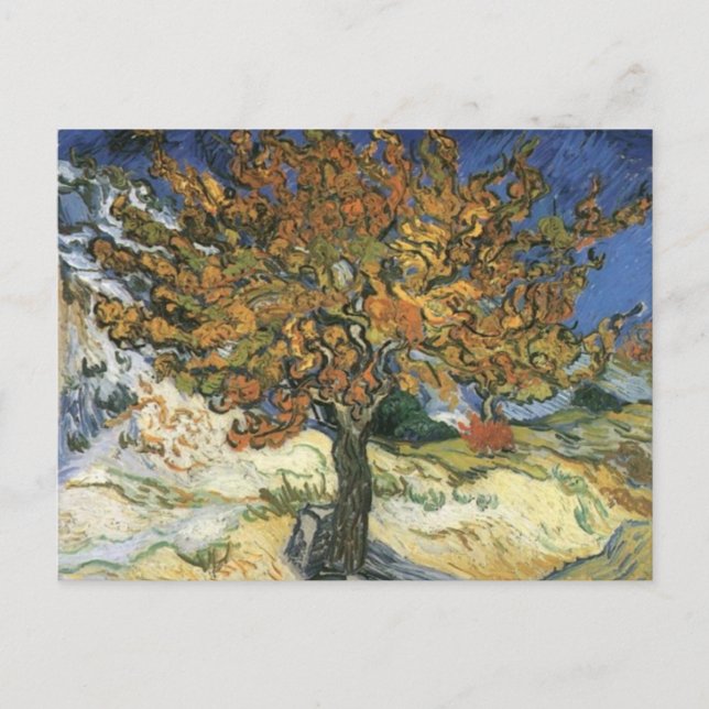 Carte Postale Mulberry Tree par van Gogh (Devant)