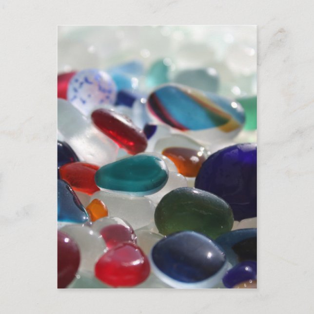 Carte Postale Multi de verre marin (Devant)