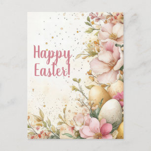 Carte postale multicolore d'Aquarell Oster avec oe
