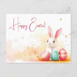 Carte postale multicolore d'Aquarell Oster avec oe