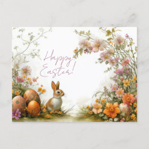 Carte postale multicolore d'Aquarell Oster avec oe