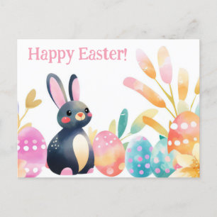 Carte postale multicolore d'Aquarell Oster avec oe
