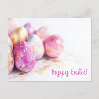 Carte postale multicolore d'Aquarell Oster avec oe