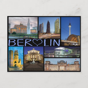 Carte postale multiimage Berlin