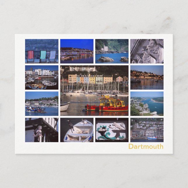 Carte Postale Multiimage Dartmouth (Devant)