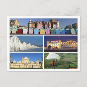 Carte Postale Multiimage de Brighton et Hove