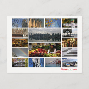 Carte Postale Multiimage de Vancouver