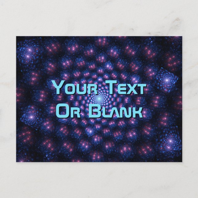 Carte Postale Multivers fractal (Devant)