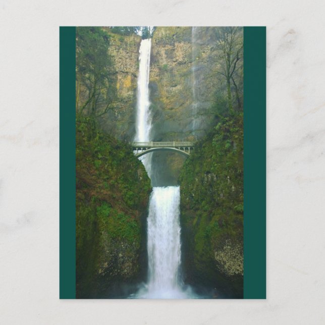 Carte Postale Multnomah Falls, OU (Devant)