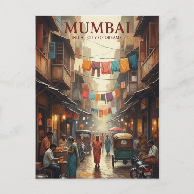 Carte Postale Mumbai Souvenir de Voyage (Devant)