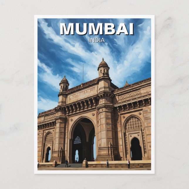 Carte Postale Mumbai Travel Souvenir (Devant)